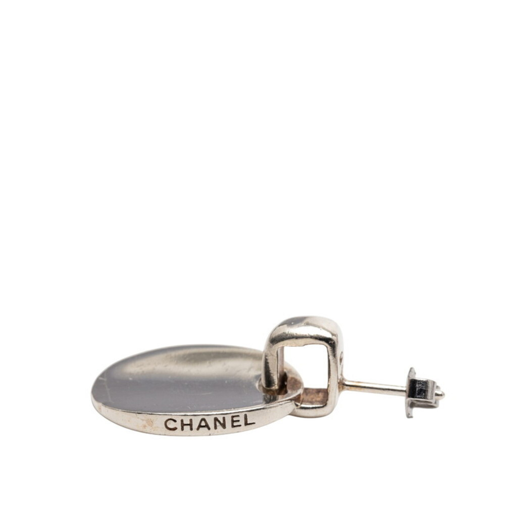 CHANEL Authentic Silver Earrings - Picture 3 of 4